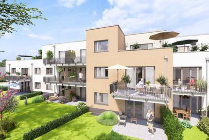 Letzte Gelegenheit: Barrierefreie Neubau-ETW in Eggenstein, 3 12-Zimmerwohnung im 1. OG mit Lift 3 zimmer