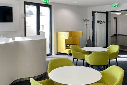 Zugang zu professionellen Coworking-Bereichen in Regus Karlsruhe Park Arkaden zimmer