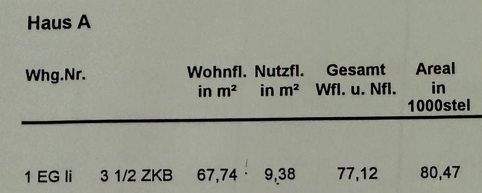 Erdgeschoßwohnung Bellheim - 3.5 Zimmer, 68 m&sup2;, 259.000&euro; | Angebot:24839089