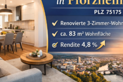 Wohnung zum Kaufen in Pforzheim 285.000 € 85 m² 2.5 zimmer