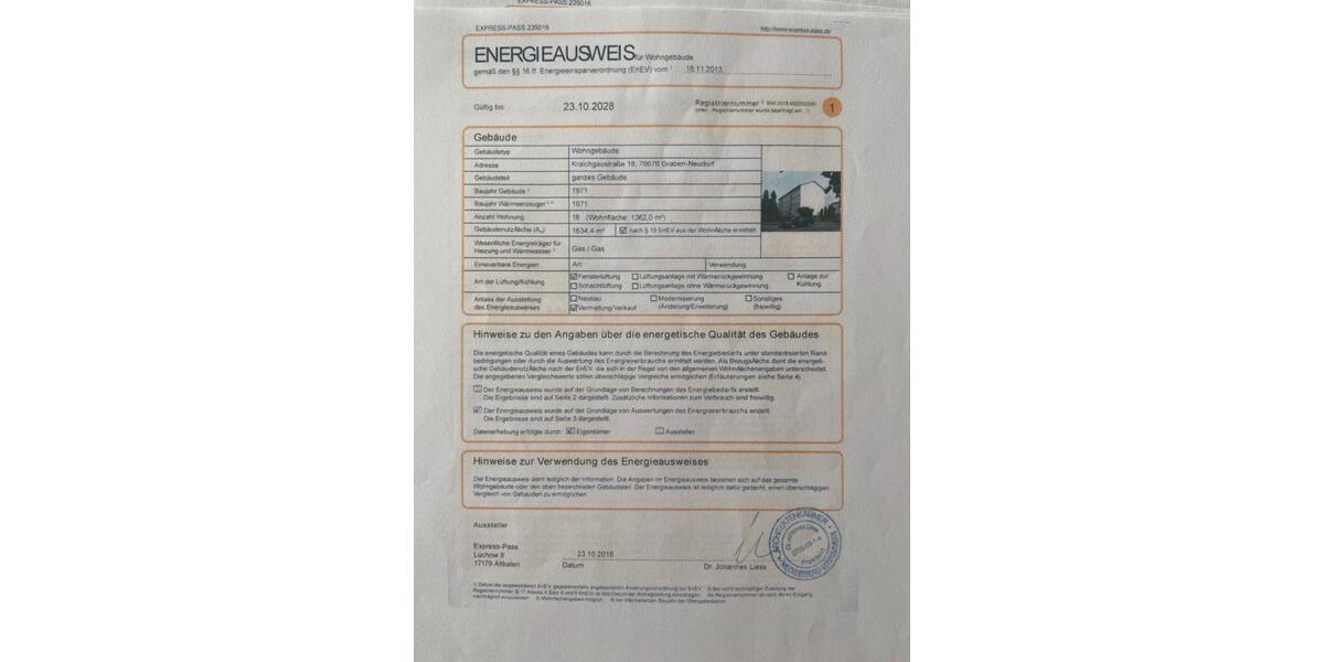 Erdgeschoßwohnung Graben-Neudorf Neudorf - 3 Zimmer, 87 m&sup2;, 310.000&euro; | Angebot:27260066