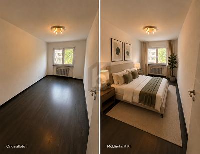 WOHNQUALITÄT PUR: SANIERT MIT AUSSICHT - Etagenwohnung Graben-Neudorf Neudorf | Angebot:27097985