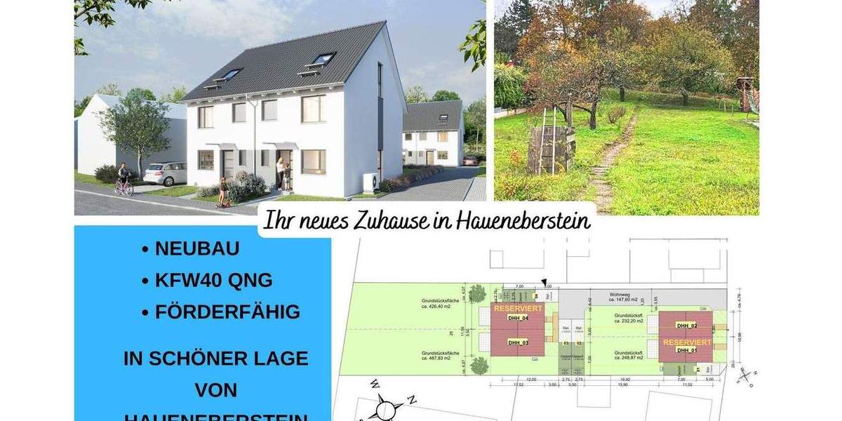 Minimale Heizkosten, maximale Förderung: Neubau-Doppelhaushälfte in schöner Lage von Haueneberstein 5 zimmer