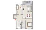 Etagenwohnung Karlsruhe / Bergwald Bergwald - 3 Zimmer, 81 m&sup2;, 229.000&euro; | Angebot:26804398