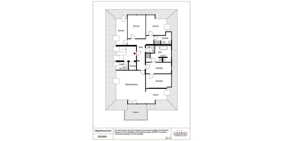 Etagenwohnung Karlsruhe Weststadt - 6 Zimmer, 193 m&sup2;, 1.849.000&euro; | Angebot:26192262