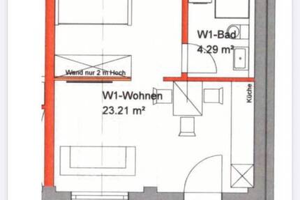 Wohnung Karlsruhe Südweststadt - 1 Zimmer, 27 m&sup2;, 740&euro; | Angebot:26795108