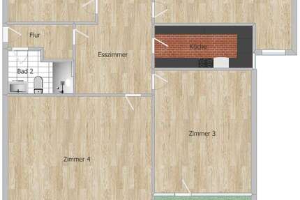 Wohnung Karlsruhe Oststadt - 1 Zimmer, 77 m&sup2;, 2.125&euro; | Angebot:26884238