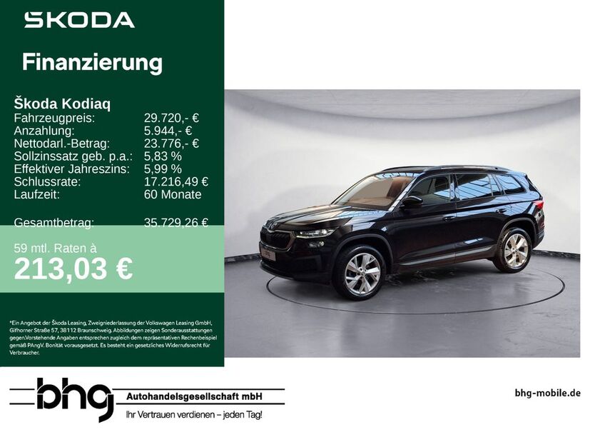 Skoda Kodiaq 82.886 km 27.750 € Ettlingen 76275