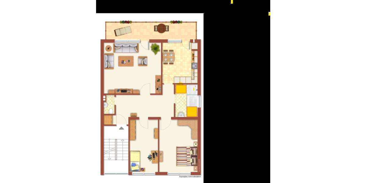 Erstbezung nach Sanierung, 3 ZKBB in Daxlanden 1. OG 3 zimmer