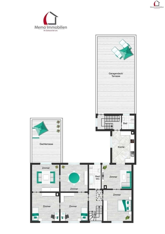 °°° Mehrfamilienhaus MIT 4 WohnungEN, 3 GARAGEN, GARTEN UND AUSBAUPOTENZIAL °°°