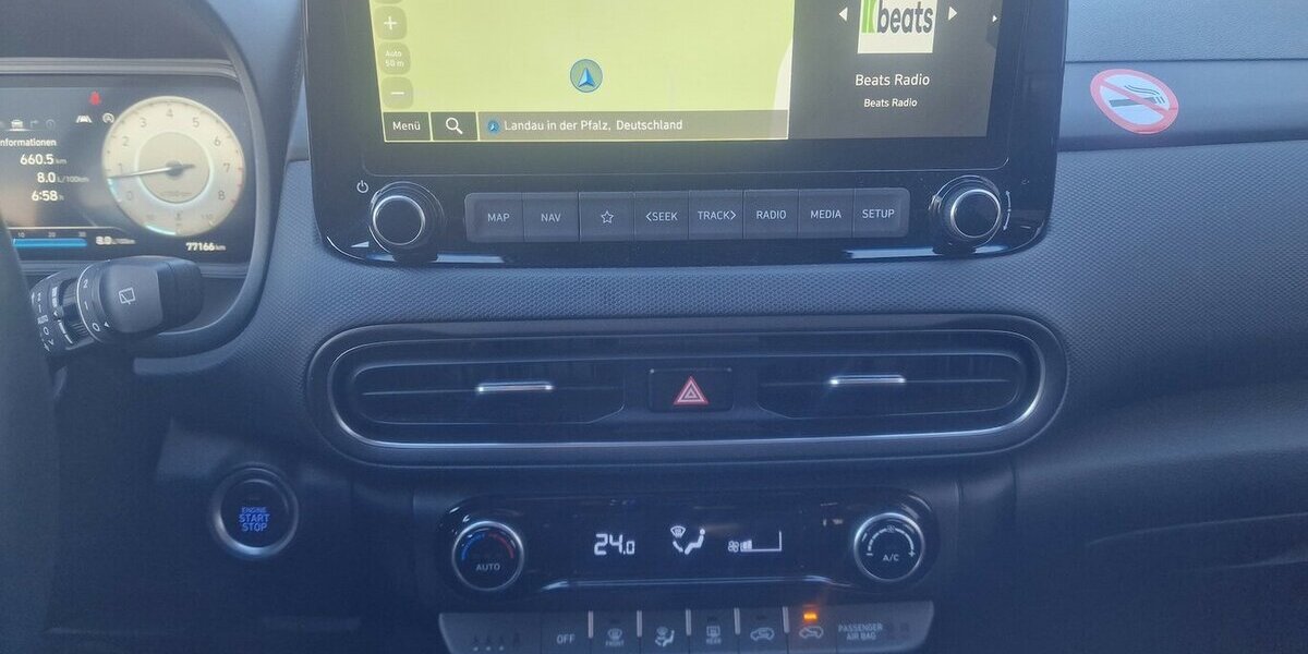 Hyundai Kona 1.6GDI Prime NAVI Klimaautomatik 77.000 km 20.998 &euro; Landau 76829