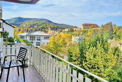 Schöne 4-Zimmer Wohnung mit sonnigem Balkon in Zentrumslage - Wohnung Baden-Baden Baden | Angebot:19891354