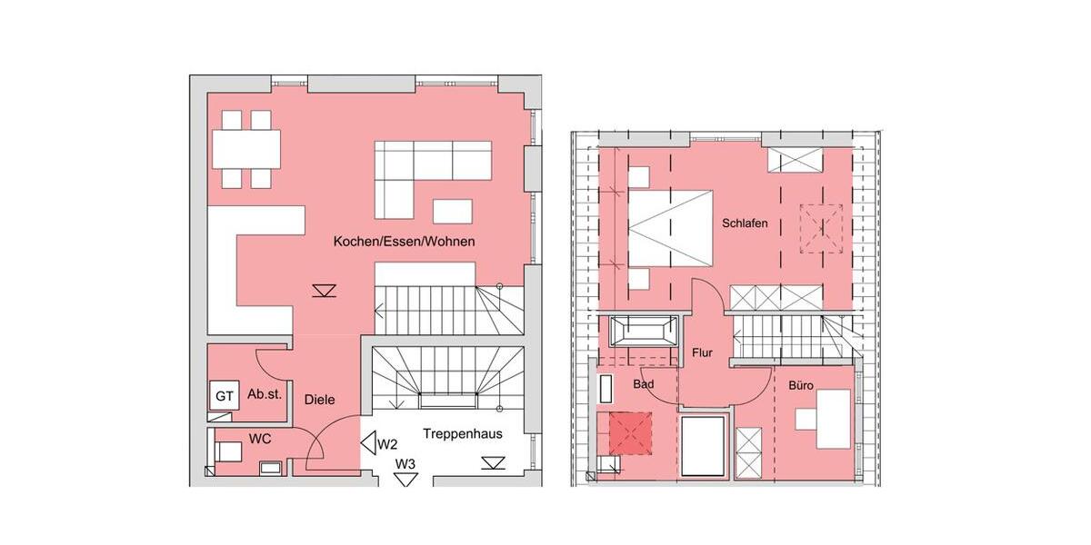 Maisonettenwohnung Rheinzabern - 3 Zimmer, 72 m&sup2;, 1.044&euro; | Angebot:24153118