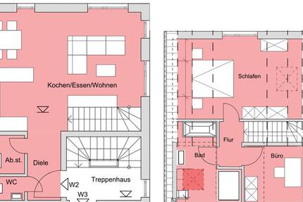 Wohnung Rheinzabern - 3 Zimmer, 72 m&sup2;, 1.044&euro; | Angebot:24153118