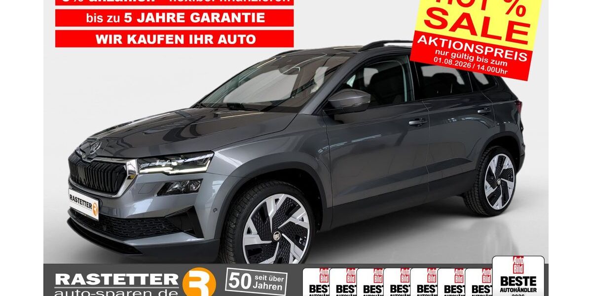Skoda Karoq 53.882 km 27.834 &euro; Rheinstetten 76287