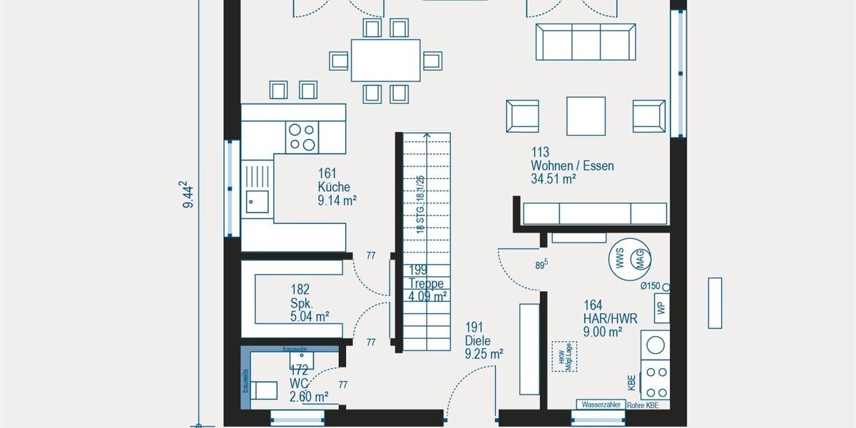 Platz für eure Träume - Modernes Familienleben, individuell gestaltet - Einfamilienhaus Engelsbrand | Angebot:27333254