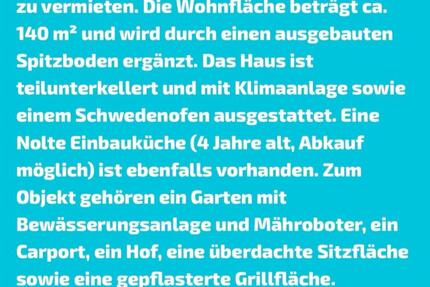 Haus Forst - 4.5 Zimmer, 140 m&sup2;, 1.600&euro; | Angebot:24731541