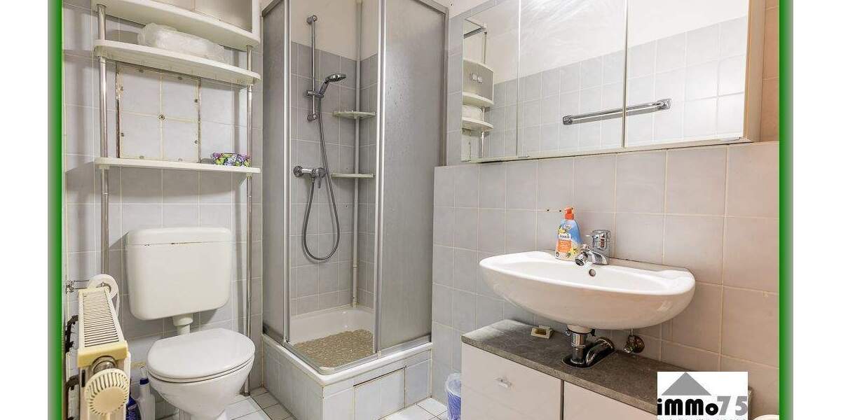 Etagenwohnung Pforzheim Oststadt - 1 Zimmer, 40 m&sup2;, 640&euro; | Angebot:25694871