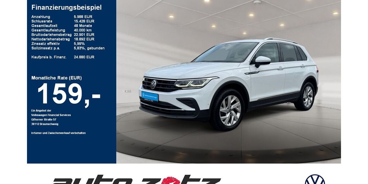 VW Tiguan 128.000 km 22.890 &euro; Landau 76829