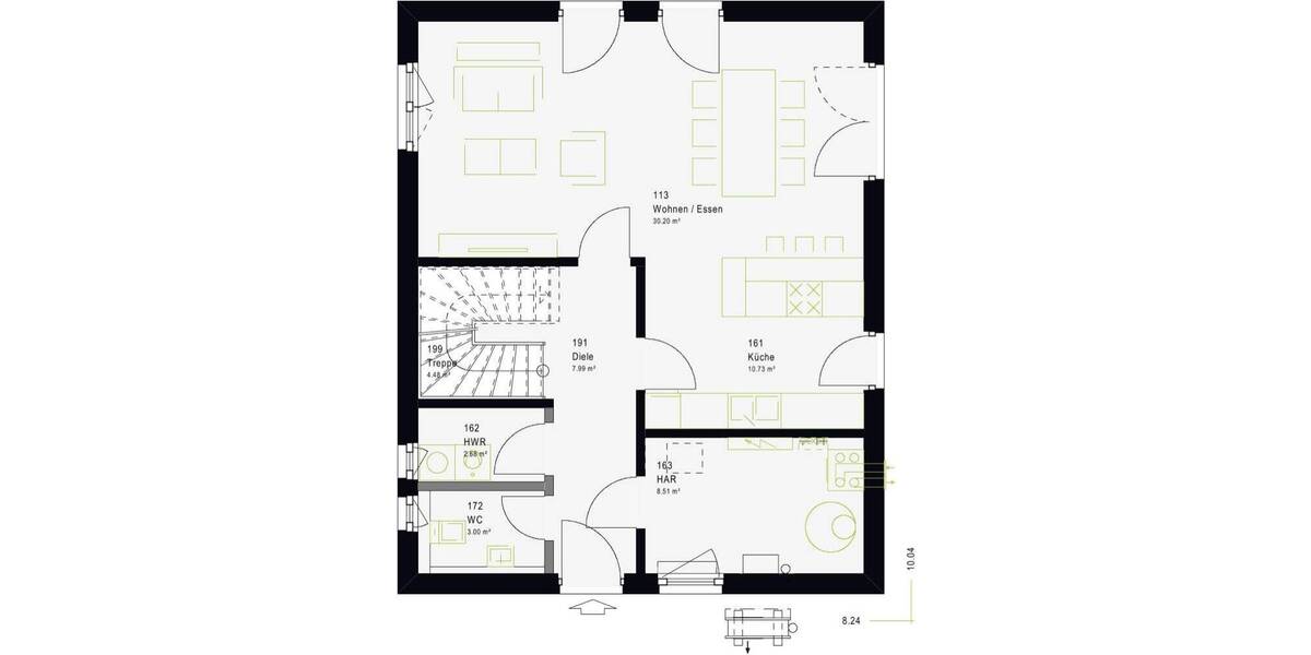 Einfamilienhaus Bruchsal - 5 Zimmer, 123 m&sup2;, 529.000&euro; | Angebot:26885890