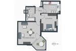 Erdgeschoßwohnung Karlsruhe Innenstadt-Ost - 2 Zimmer, 56 m&sup2;, 1.150&euro; | Angebot:26200109