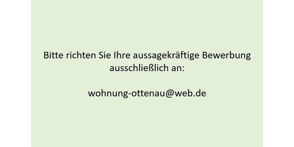 Ottenau: Helle Wohnung mit Balkon im 1. OG, von privat zimmer