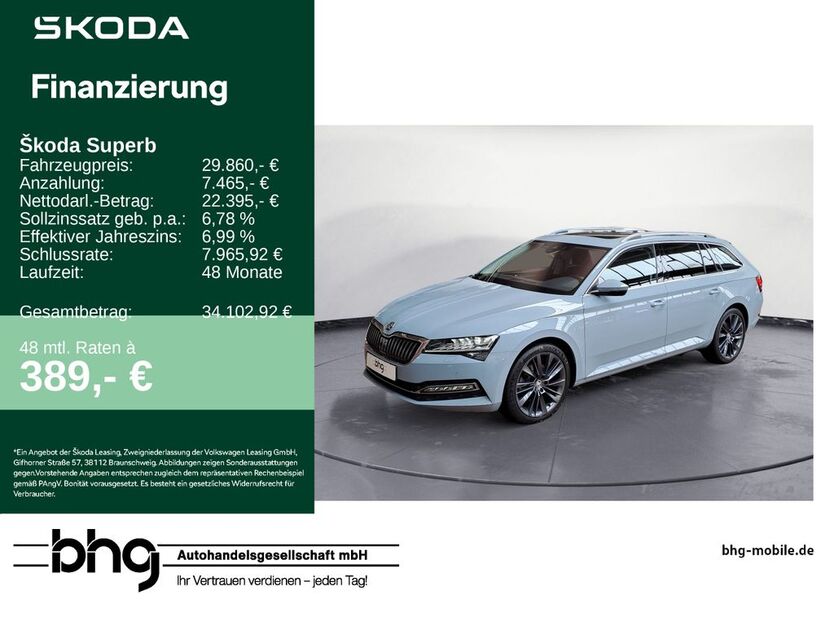 Skoda Superb 66.830 km 29.390 € Ettlingen 76275