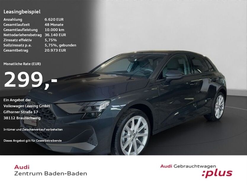 Audi A3 14.444 km 35.620 € Baden Baden 76532