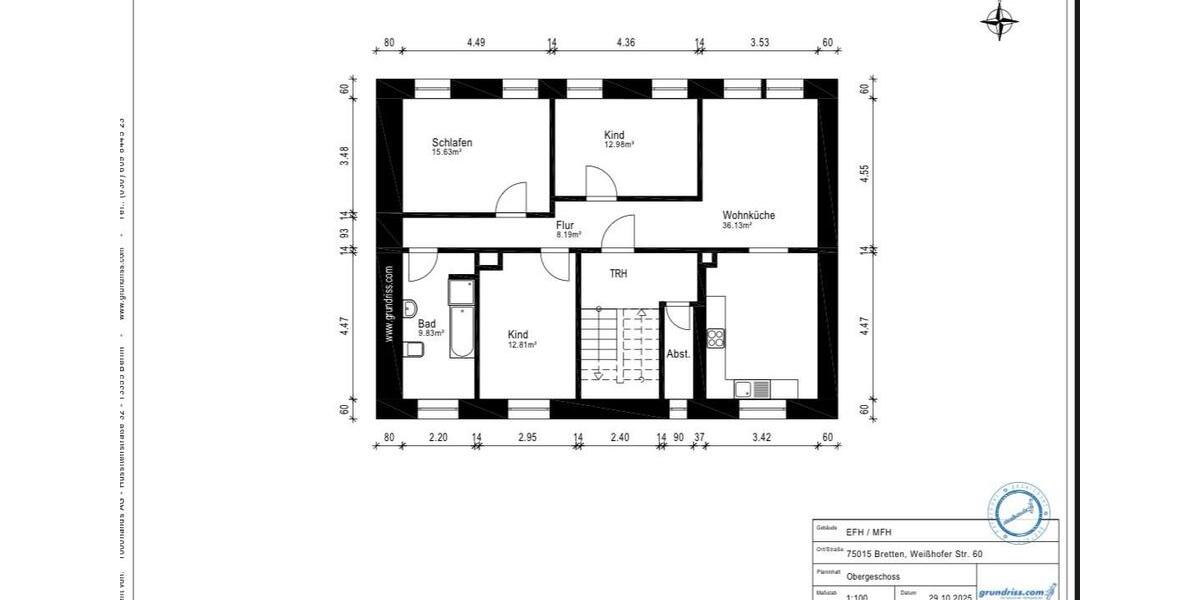 Mehrfamilienhaus, Wohnhaus Bretten - 9 Zimmer, 250 m&sup2;, 840.000&euro; | Angebot:26610987