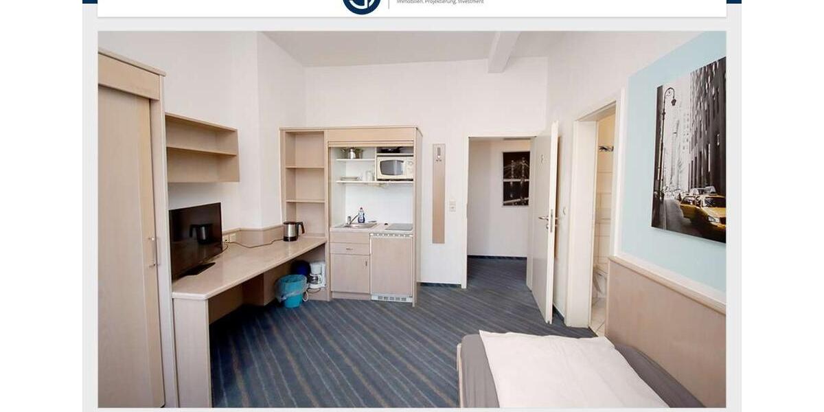 Etagenwohnung Karlsruhe Rüppurr - 1 Zimmer, 30 m&sup2;, 890&euro; | Angebot:25238912