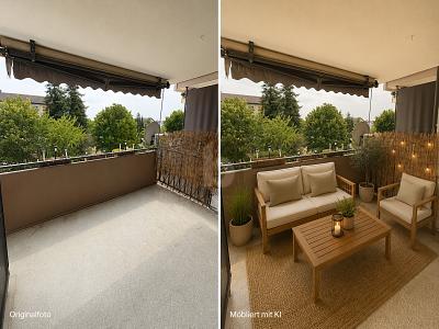 WOHNQUALITÄT PUR: SANIERT MIT AUSSICHT - Etagenwohnung Graben-Neudorf Neudorf | Angebot:27097985