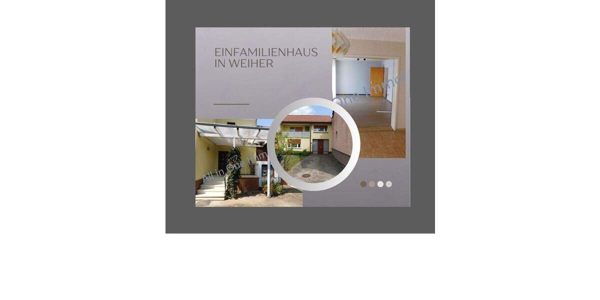 Einfamilienhaus Ubstadt-Weiher Weiher - 6 Zimmer, 125 m&sup2;, 299.000&euro; | Angebot:25697644