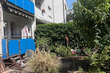 Helle 2-Zimmer-EG-Wohnung mit Balkon und Terrasse, EBK, Daxlanden