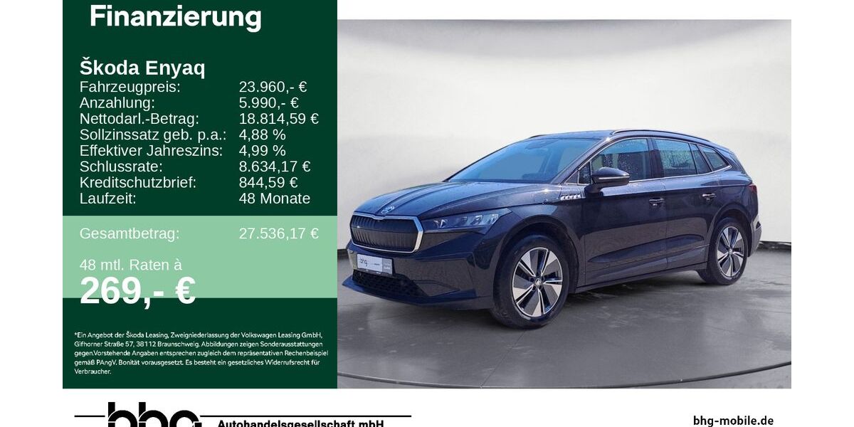 Skoda Enyaq 20.019 km 22.760 &euro; Durmersheim 76448