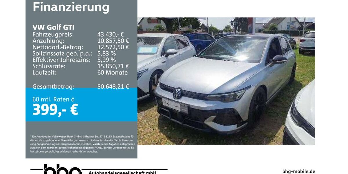VW Golf 10.150 km 43.430 &euro; Durmersheim 76448