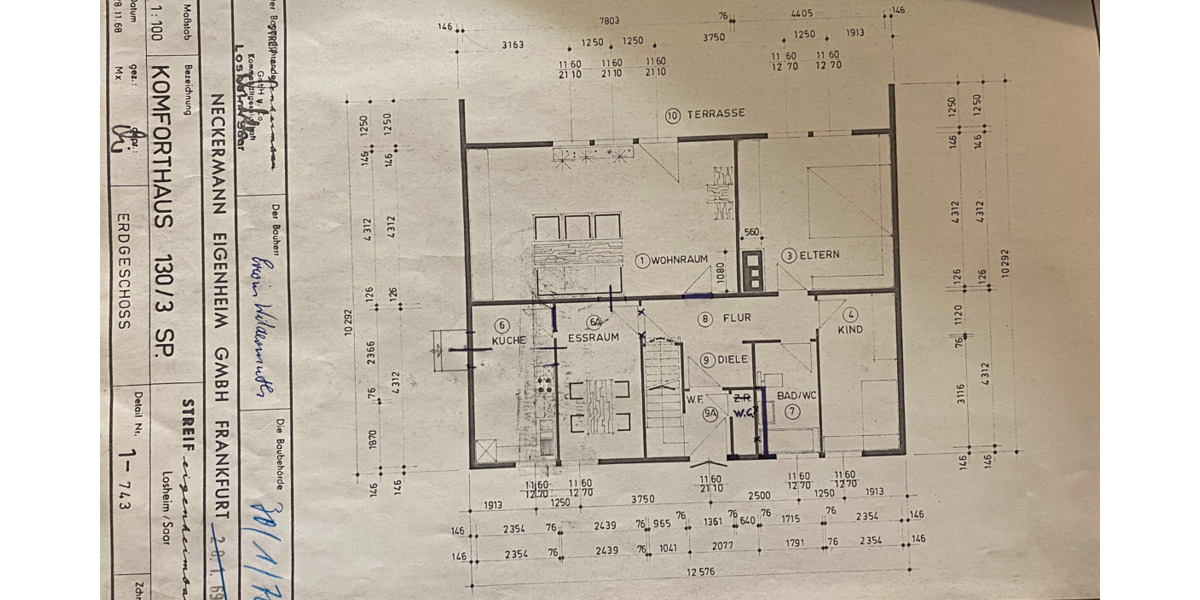 Einfamilienhaus Pforzheim Südoststadt - 6 Zimmer, 164 m&sup2;, 495.000&euro; | Angebot:25728717