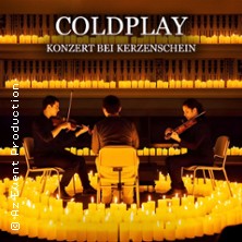 Coldplay Musik bei Kerzenschein 17.12.2026 Theatersaal in der Reithalle
