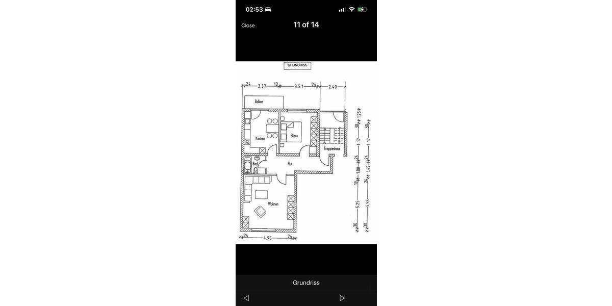 Hochparterre Rastatt - 2 Zimmer, 65 m&sup2;, 165.000&euro; | Angebot:27024811