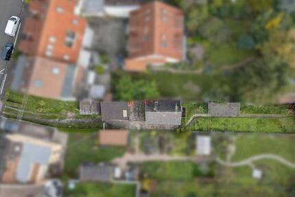 Grundstück mit kleinem Bestandsgebäude und vielfältigem Potenzial in Karlsruhe-Hagsfeld 3 zimmer