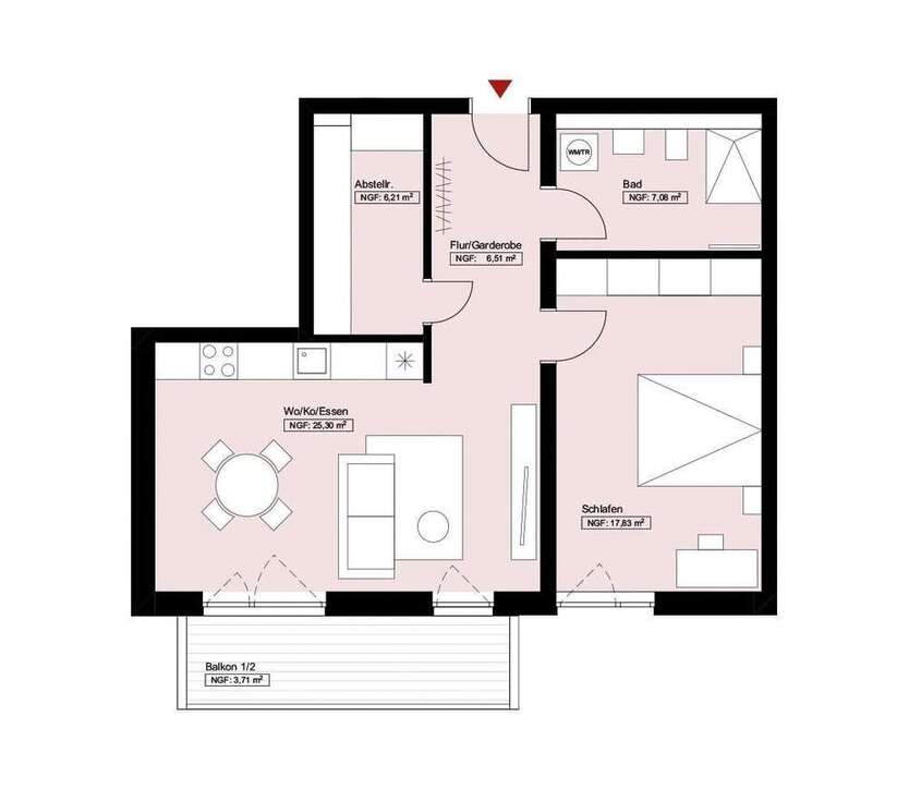 Wohnung zum Kaufen in Bretten 335.000 € 64.75 m²