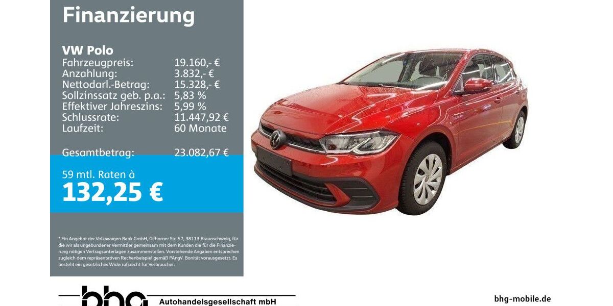 VW Polo 4.122 km 18.460 &euro; Durmersheim 76448
