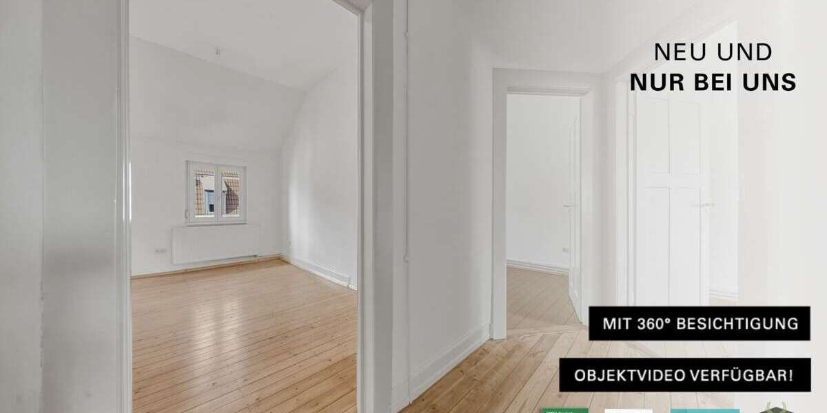 Etagenwohnung Karlsruhe Innenstadt-Ost - 3 Zimmer, 81 m&sup2;, 249.000&euro; | Angebot:27085471