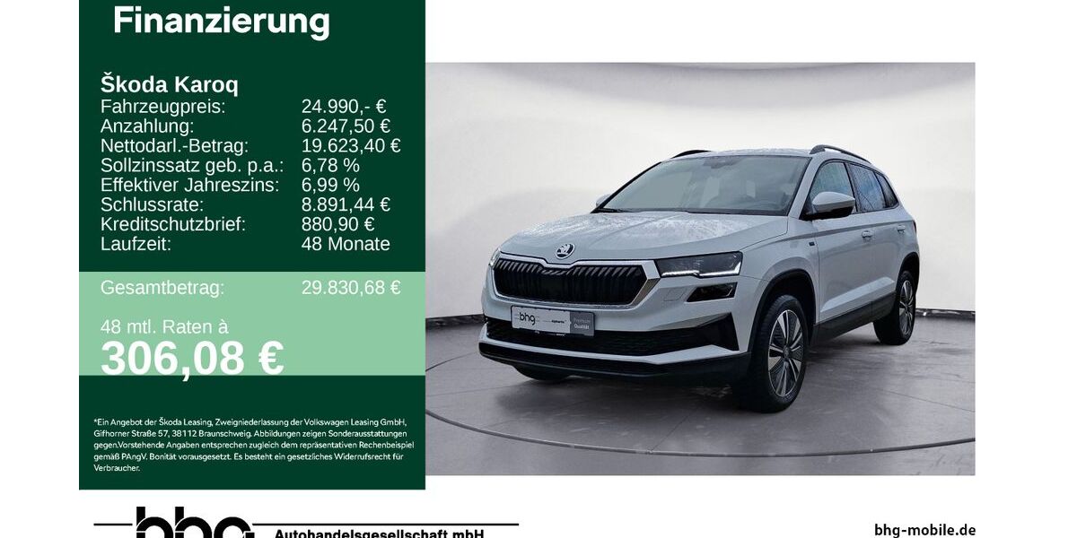 Skoda Karoq 24.718 km 24.990 &euro; Durmersheim 76448