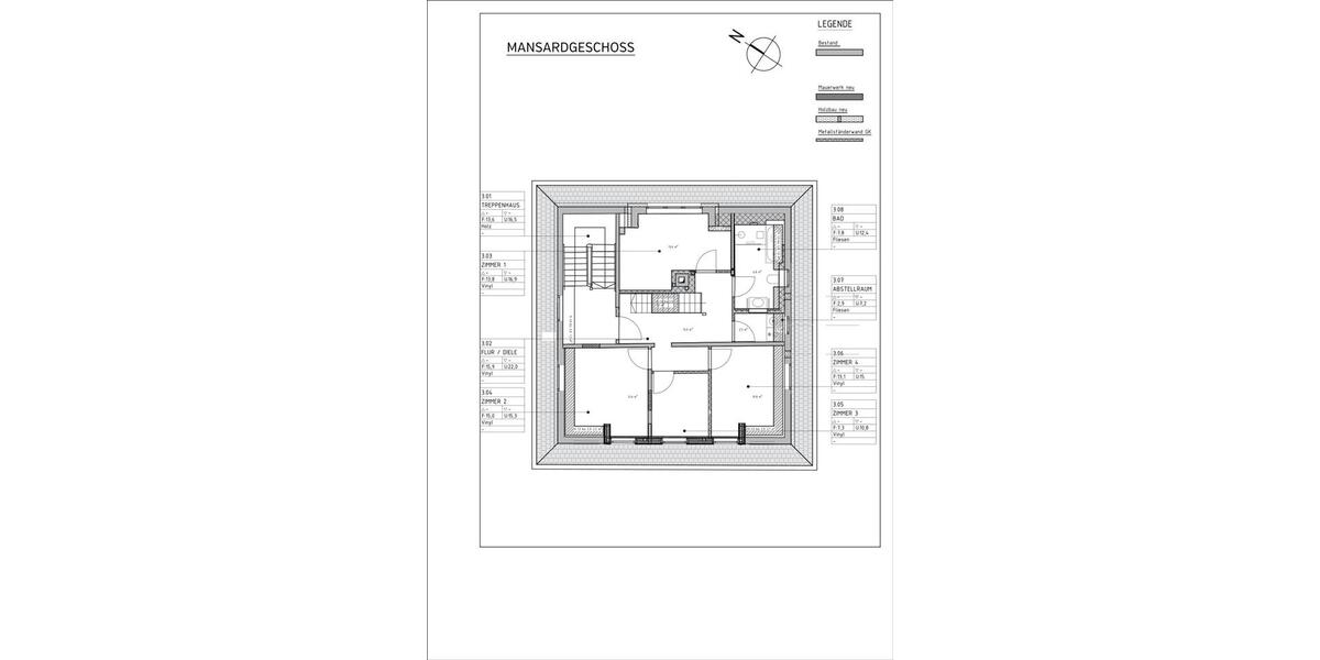 Aufwendig kernsanierte 5-ZW Maisonettewohnung, Altbau, Erstbezug 5 zimmer
