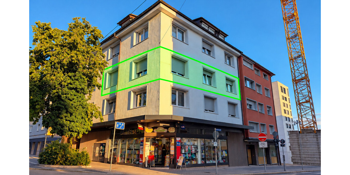 Moderne 3 Zimmer Wohnung in zentraler Lage - Etagenwohnung Pforzheim Innenstadt | Angebot:27333082