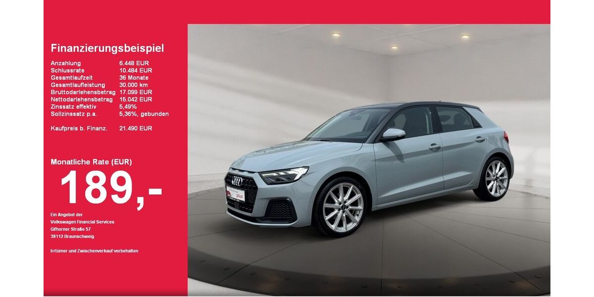 Audi A1 29.000 km 21.490 &euro; Landau 76829