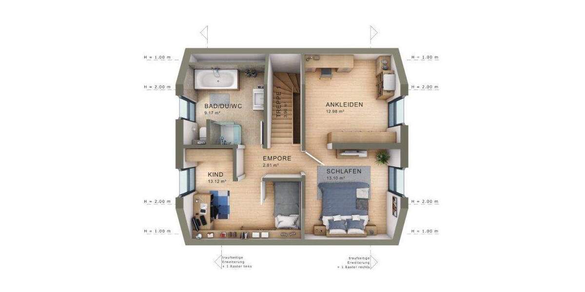 Einfamilienhaus Stutensee Friedrichstal - 5 Zimmer, 113 m&sup2;, 698.000&euro; | Angebot:25734146