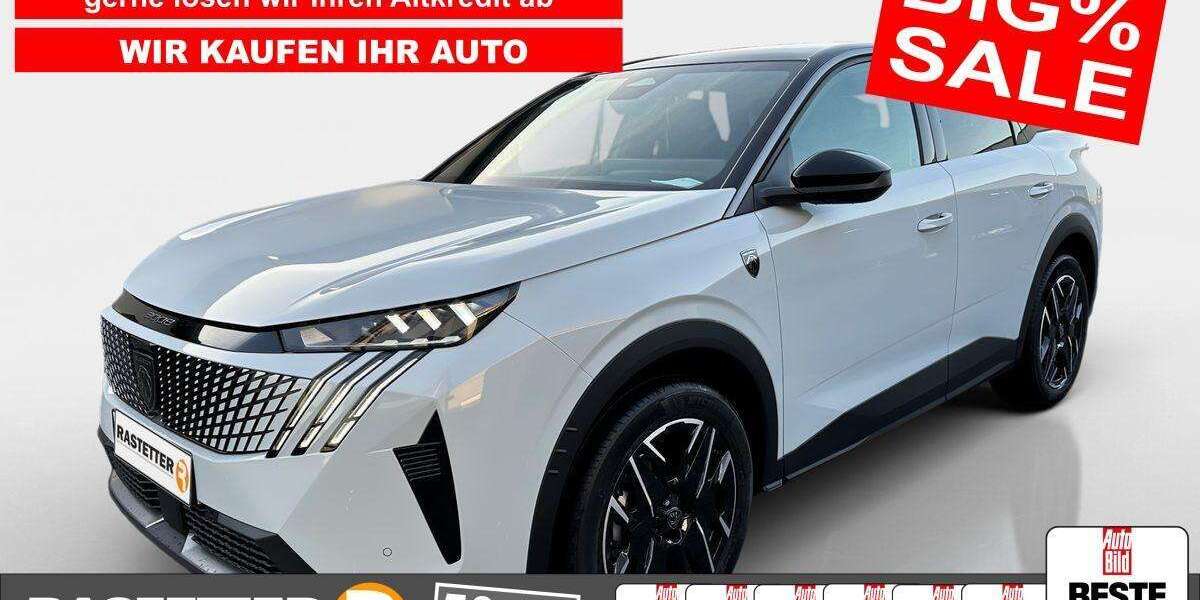 Peugeot 3008 2.686 km 29.970 &euro; Rheinstetten/Mörsch bei Karlsruhe 76287