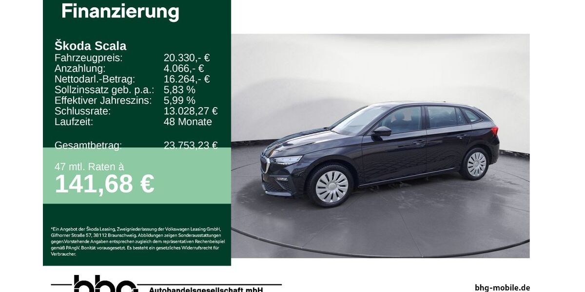 Skoda Scala 19.685 km 19.960 &euro; Ettlingen 76275