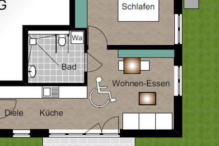 5 Whg - NEUBAUErstbezug in Rheinstetten Mörsch - 2 oder 3 Zimmer zimmer